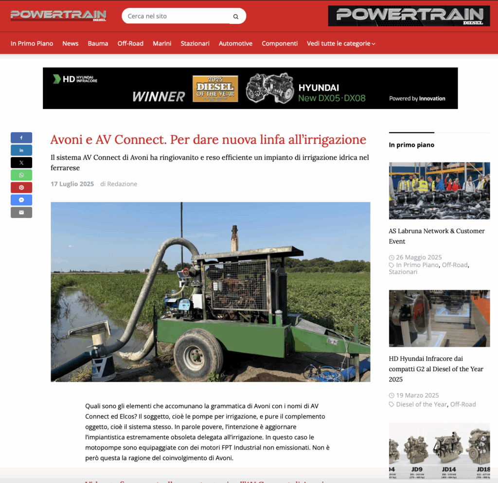 Powertrain web parla di AV Connect